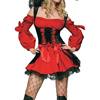 Leg Avenue - Vixen Pirate Wench Costume - Rouge/Noir Product image